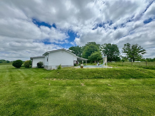 1039 Old Martha Washington Rd, Clarkrange, TN 38553 - view of green lawn