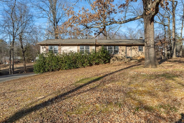 view of ranch-style house