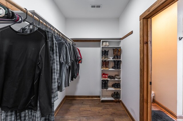 294 Big Piney Loop, Wilder, TN 38589 - spacious closet with wood finished floors