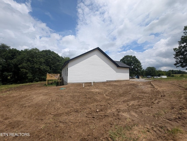 249 Old Grimsley Ct, Grimsley, TN 38565 - view of property exterior with a wooden deck
