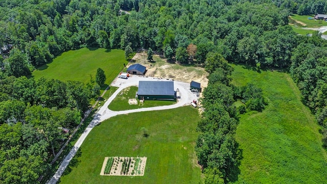2810 Stockton Rd, Jamestown, TN 38556 - aerial overview of property's location featuring a heavily wooded area