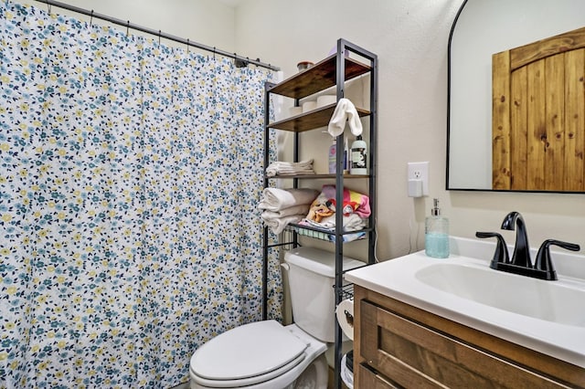 2810 Stockton Rd, Jamestown, TN 38556 - full bathroom with vanity and a shower with curtain