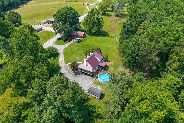 2876 Hilham Hwy, Hilham, TN 38568 - bird's eye view of a pool area