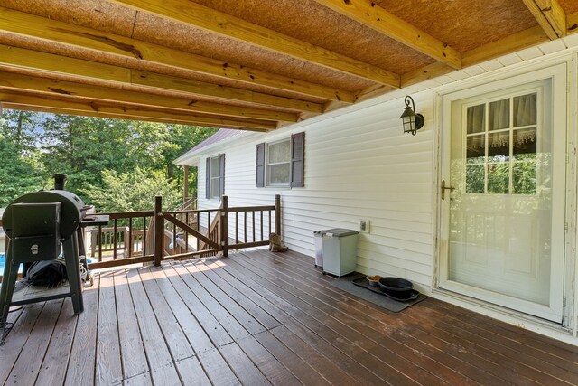 2876 Hilham Hwy, Hilham, TN 38568 - view of deck
