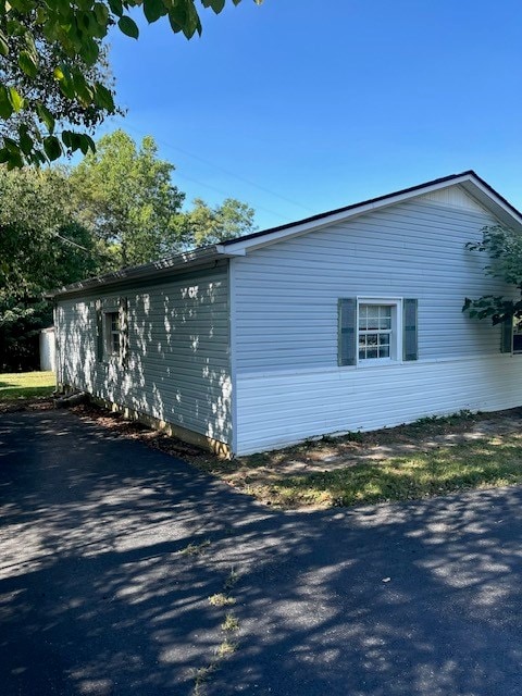 view of side of home