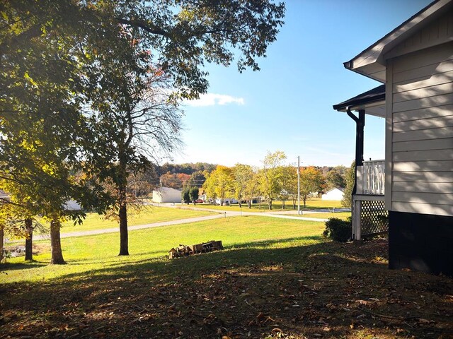 view of yard