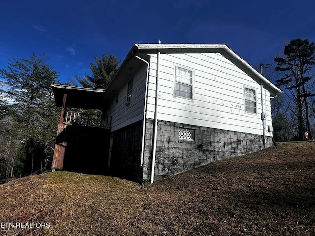 view of property exterior