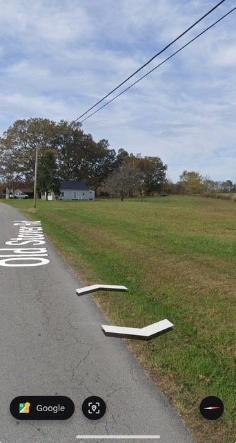 view of road