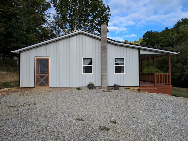 view of outbuilding with an outdoor structure