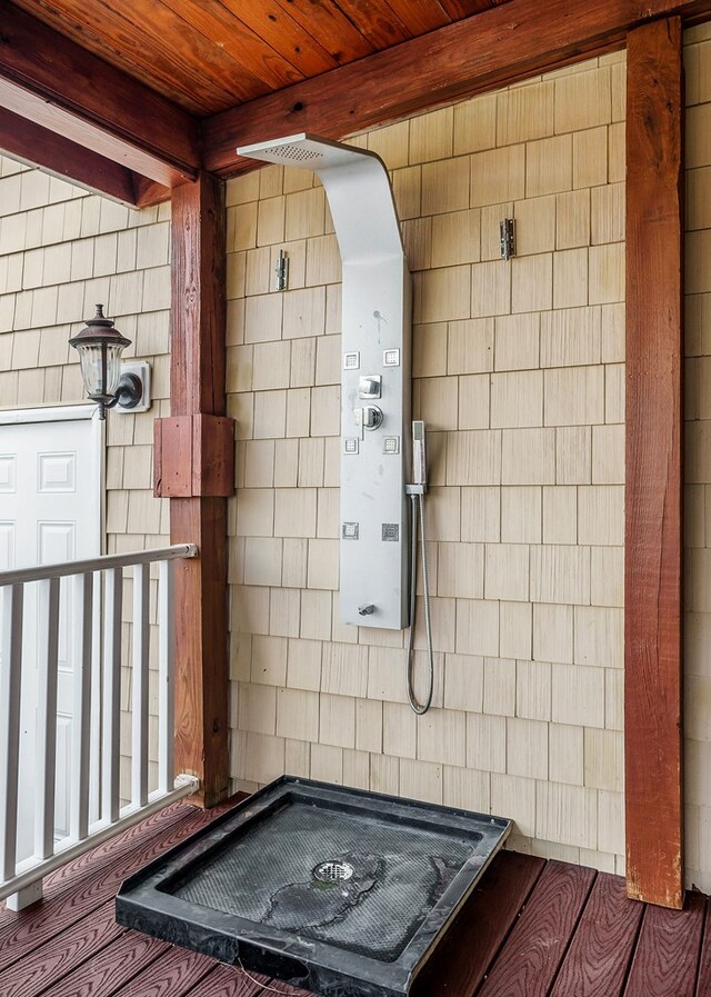 view of utility room