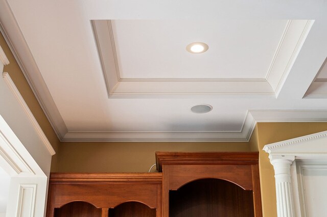 details with crown molding