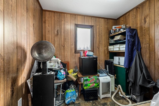 view of storage room