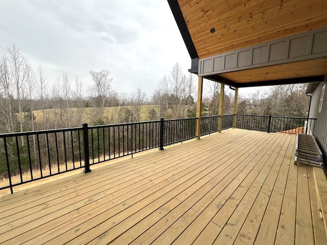 view of deck