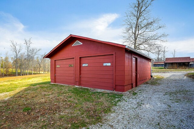 view of outbuilding with an outdoor structure