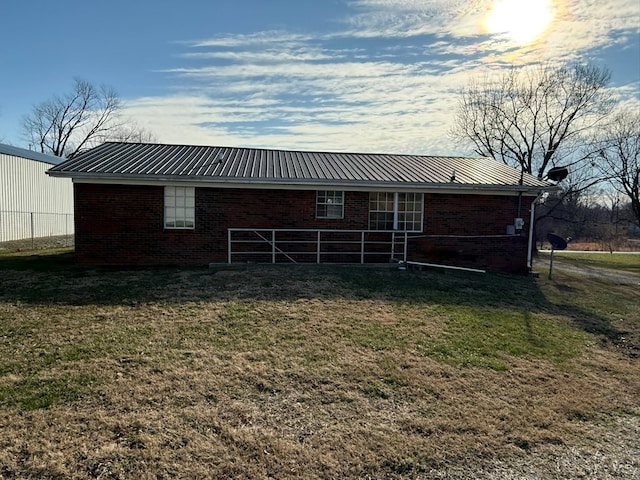 view of stable