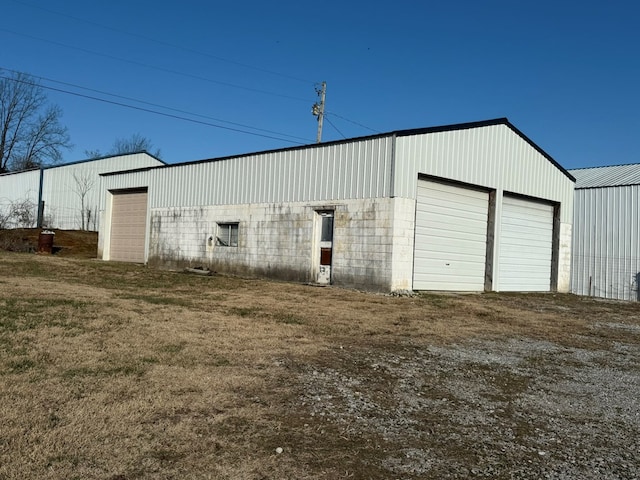 view of outbuilding featuring an outdoor structure