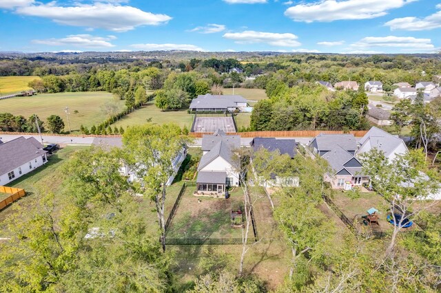 drone / aerial view featuring a residential view