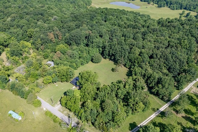 aerial view with a view of trees