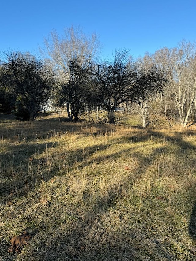 view of landscape with a rural view