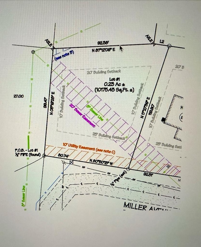 LOT1 Miller Ave, Cookeville TN, 38501 land for sale