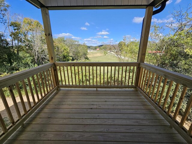 view of deck