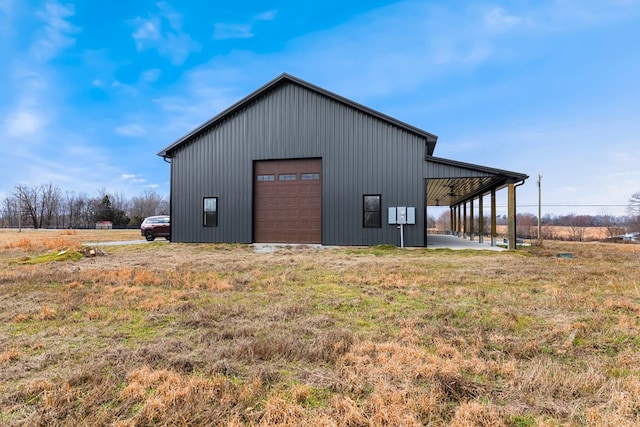 view of outbuilding featuring an outdoor structure