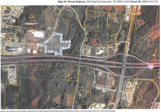 540 Neal St, Cookeville TN, 38501 land for sale