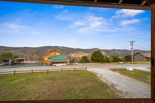 property view of mountains