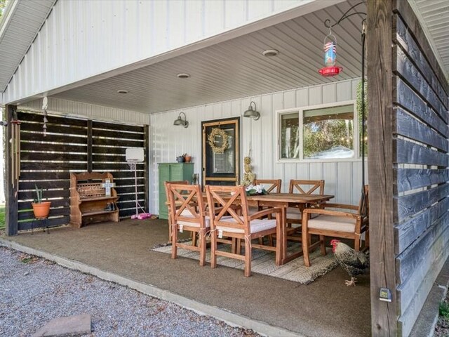 view of patio