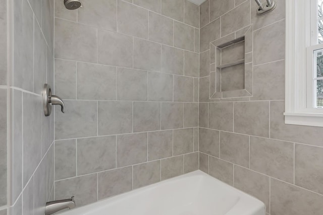 bathroom featuring shower / tub combination