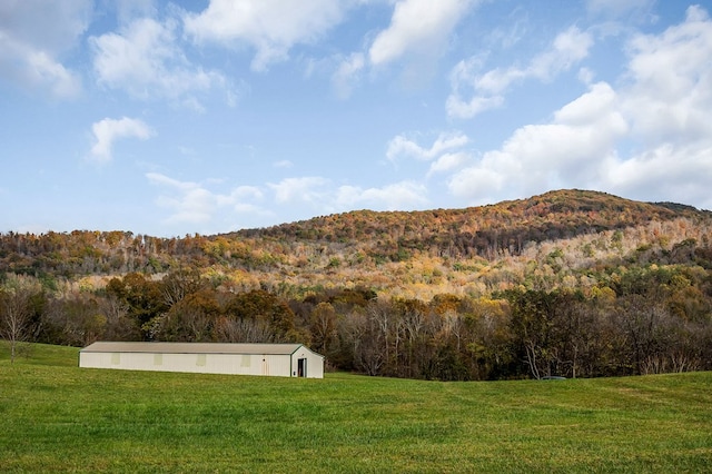 view of mountain feature