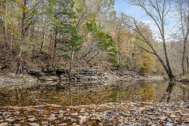 view of landscape with a view of trees