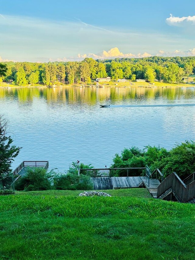 property view of water