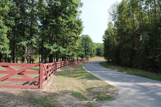 view of road