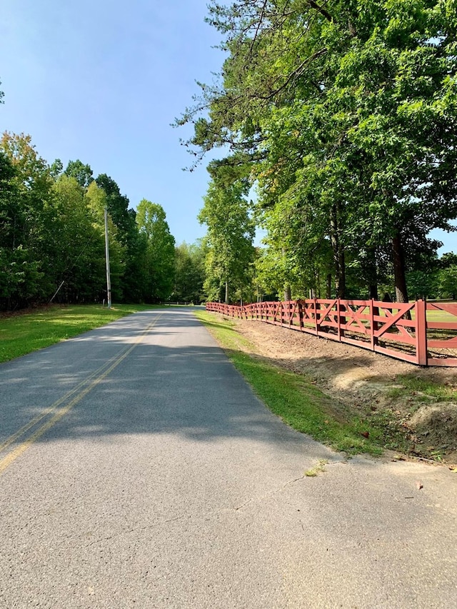 view of road