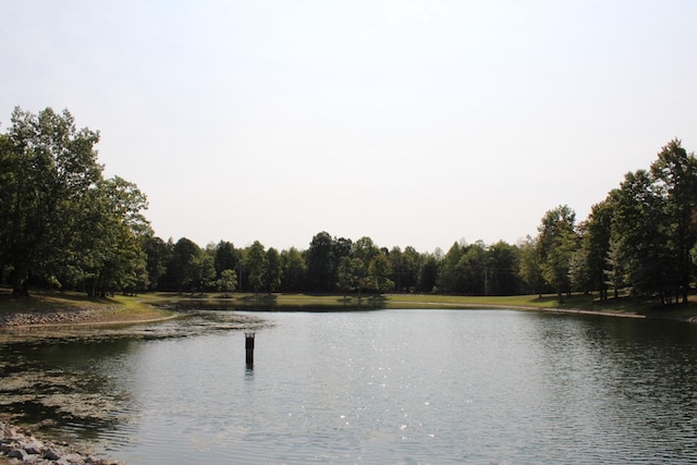 view of water feature