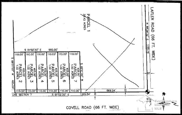 2 Covell Rd, Dundee MI, 48131 land for sale