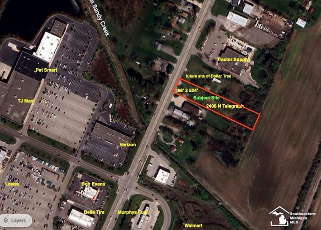 2406 N Telegraph Rd, Monroe MI, 48162 land for sale