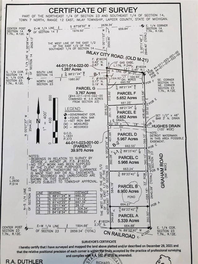 Listing photo 3 for ParcelD Graham Road, Imlay City MI 48444