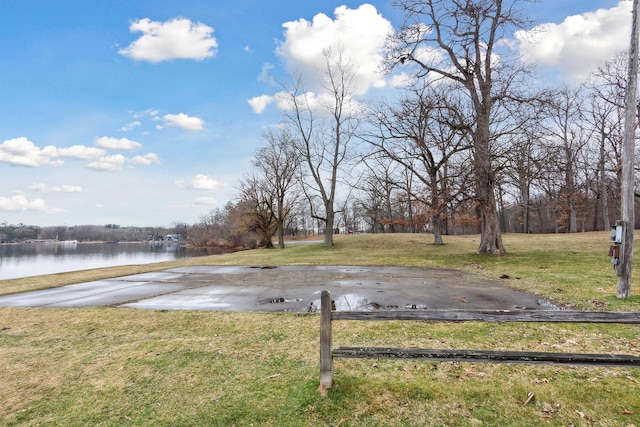 1140 Lochaven Cir Unit 10B, Hillsdale, MI 49242 - view of green lawn with a water view