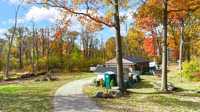 view of yard