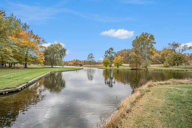 property view of water