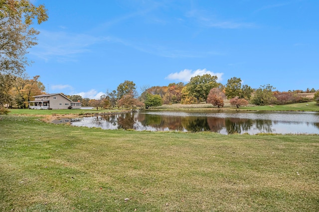 property view of water