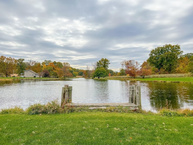 property view of water