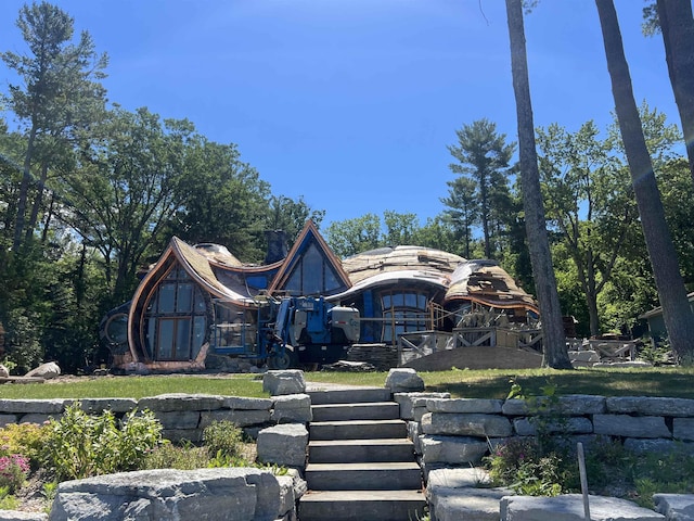 9554 Fowler Ln, Rapid City, MI 49676 - view of front of house