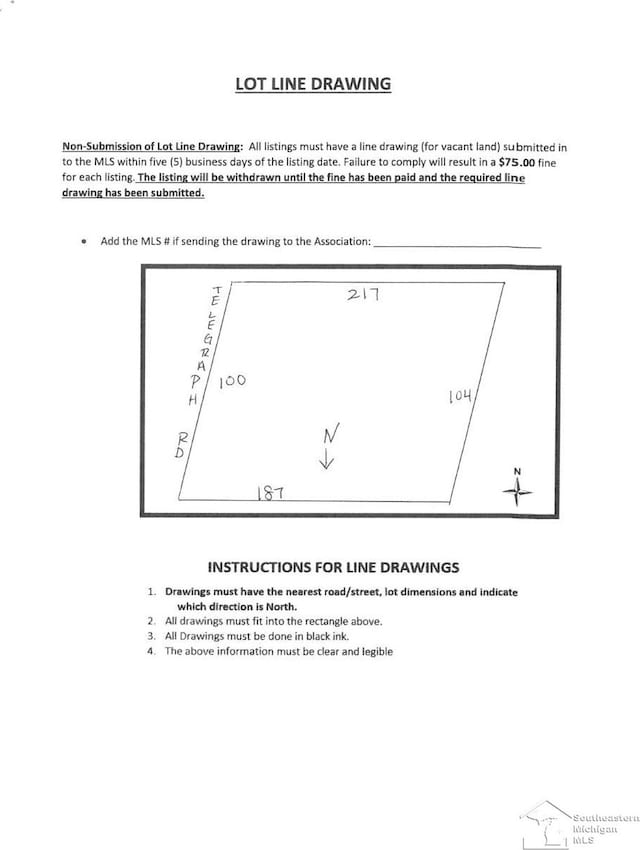 000 S Telegraph Rd, Erie MI, 48133 land for sale