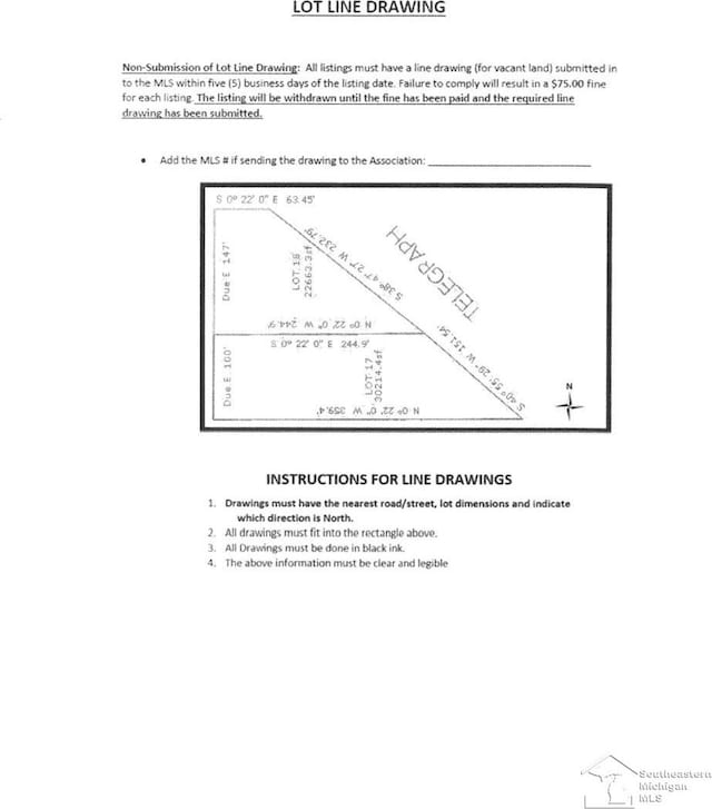 6955 Telegraph Rd, Temperance MI, 48182 land for sale