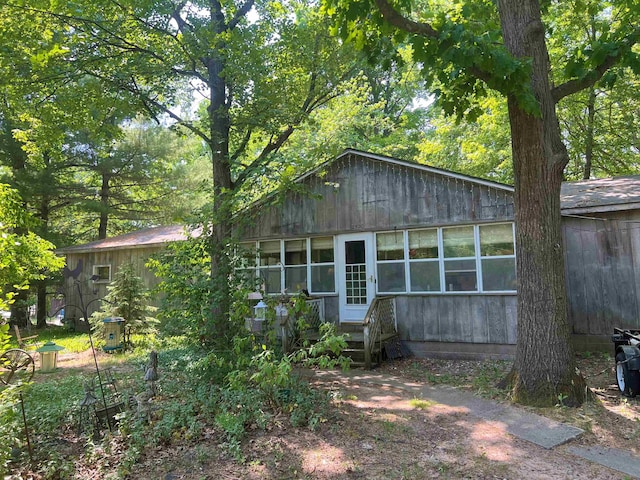 view of back of house