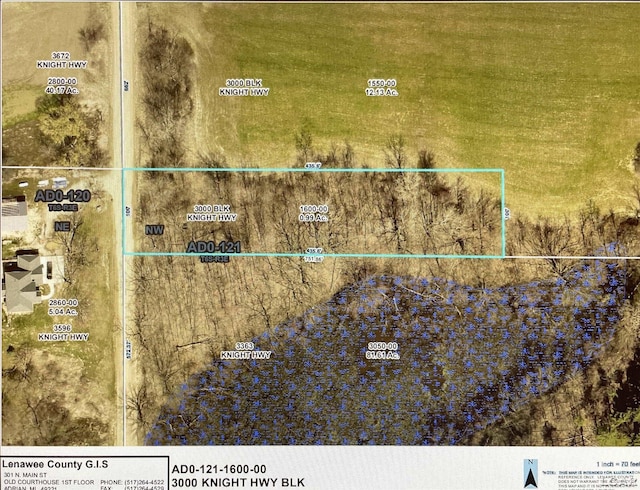 3000 Knight Hwy, Adrian MI, 49221 land for sale