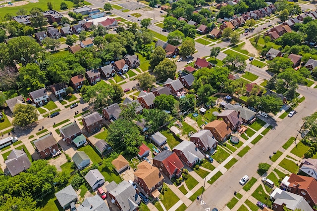 aerial view